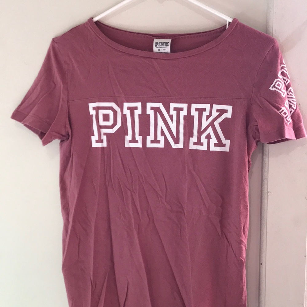 Mauve Basic Tee - image 1